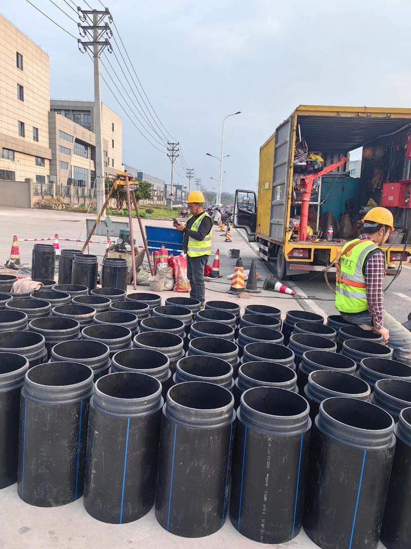 张金镇管道短管置换