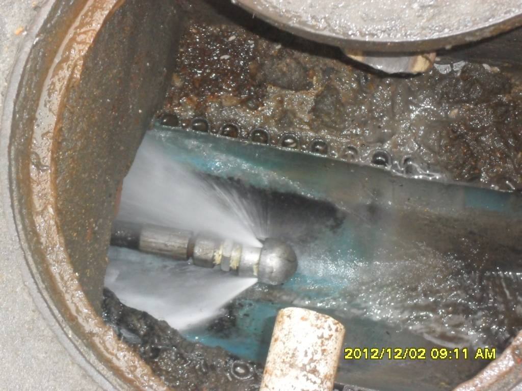 张金镇污水管道高压清洗